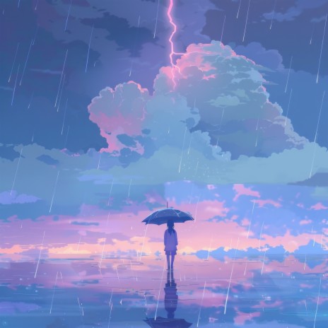 Dusk Whispers (Ambient Thunderstorms) ft. Relaxing Rain & Relaxing Rain Sounds | Boomplay Music