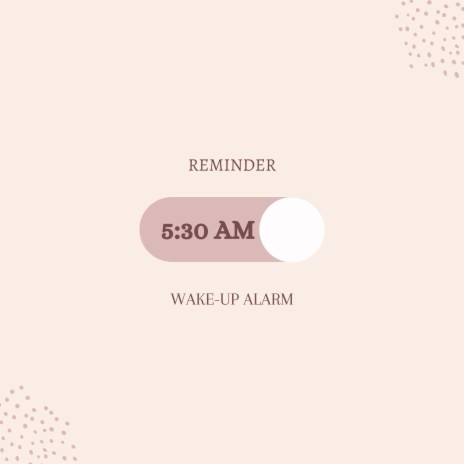 Wake Up Alarm