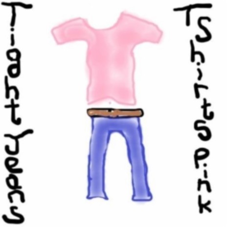 Tight Jeans, T Shirts Pink | Boomplay Music