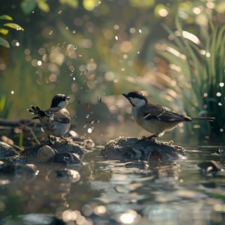 Binaural Relaxation in Nature with Birds and Creek