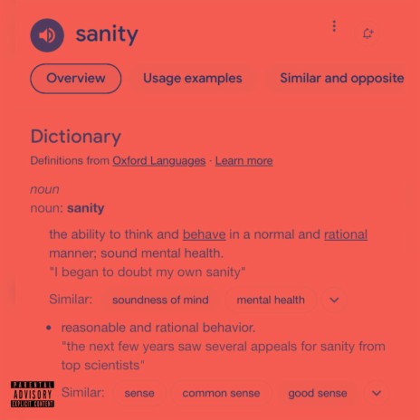 Sanity (Slow Version)