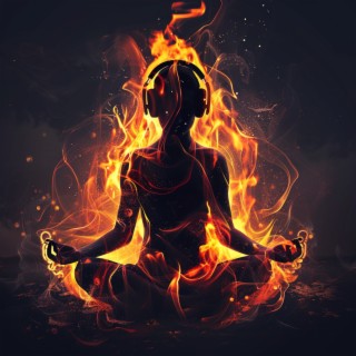 Flames of Stillness: Meditation Music Heat