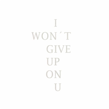 I Won´t Give Up On You | Boomplay Music