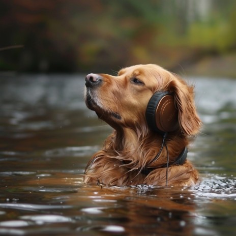 River's Calming Effect on Dogs ft. Waterfall Sounds & Zen Life Relax