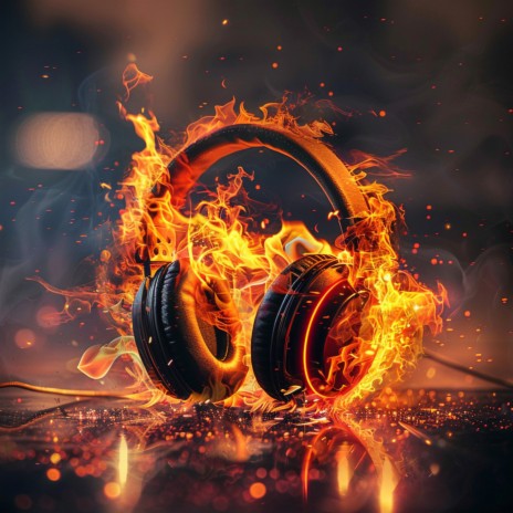 Energetic Fire Rhythms Blaze ft. Fire Sounds For Sleep & Sounds of Rains & Thunder Storms | Boomplay Music