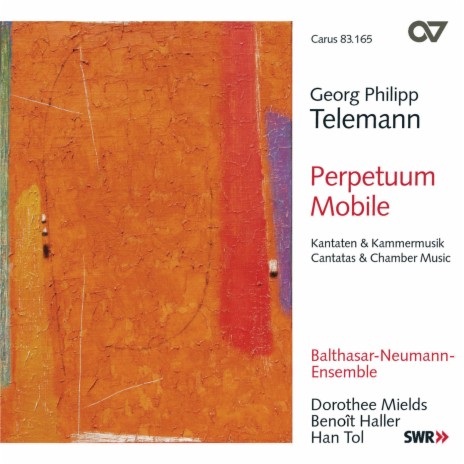 Telemann: Hier ist mein Herz, geliebter Jesu, TWV. 1:795 - I. Hier ist mein Herz, geliebter Jesu ft. Benoit Haller, Balthasar-Neumann-Ensemble & Han Tol | Boomplay Music