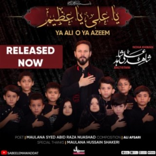 Ya Ali o Ya Azeem | Shahid Ali Shahid