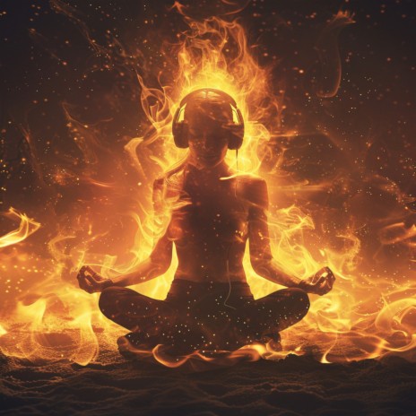 Meditation's Flame Dance ft. Ultimate Fire Experience & 528Hz Repairs DNA | Boomplay Music
