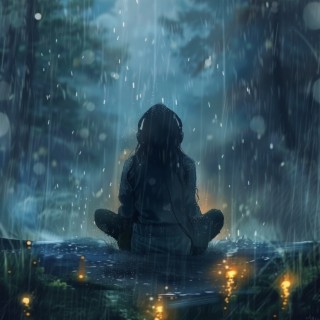 Meditation in Rain: Binaural Echoes