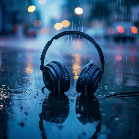 Binaural Soothing Echo ft. Rain and Chill & Sound Particles | Boomplay Music