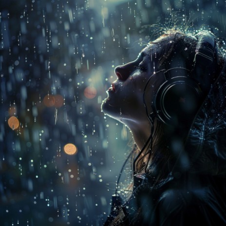 Rain Shower Serenity ft. Rain Sounds & White Noise & Binaural Beat Therapy | Boomplay Music