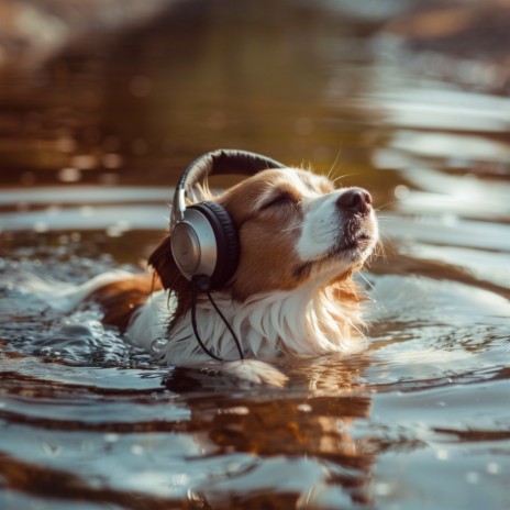 Peaceful Dogs Binaural ft. Waterfalling & Binaural Beats Recordings