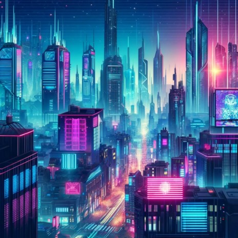 Cyber City Lights | Boomplay Music