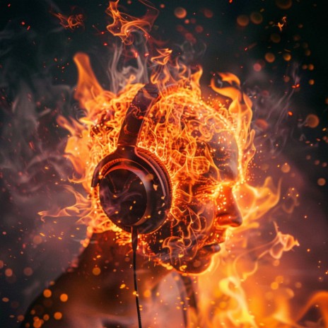 Relaxing Fire's Hum ft. Fire & Binaural Beats Sleeping Music | Boomplay Music