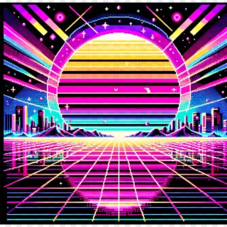 Neon Nostalgia of the Synthwave