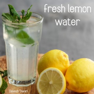 fresh lemon water