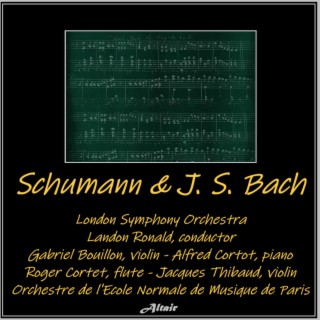 Schumann & J. S. Bach