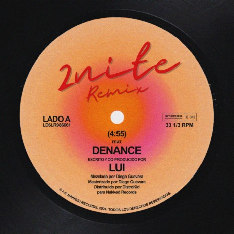 2NITE (Denance Remix) ft. Denance | Boomplay Music