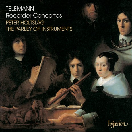 Telemann: Recorder Concerto in F Major, TWV 51:F1: III. Adagio ft. The Parley of Instruments & Peter Holman | Boomplay Music