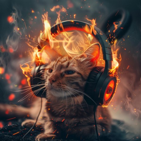 Soothing Flames for Felines ft. Warm Chill Fire Sounds & Relaxing Peace | Boomplay Music