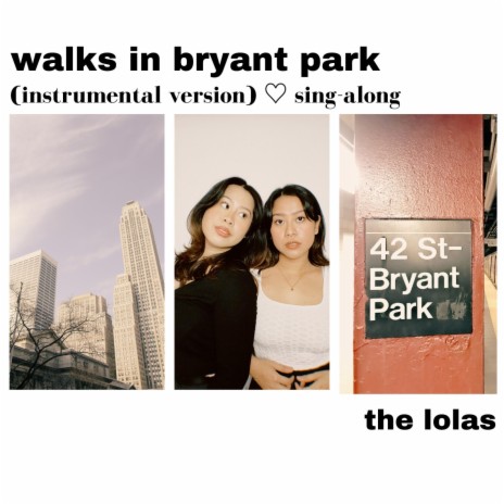 Walks In Bryant Park (Instrumental Version)