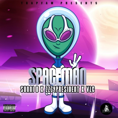 spaceman ft. zzz4president | Boomplay Music