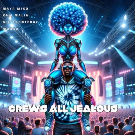 Crews all Jealous ft. Blu Fronteraz, Kali Malia & Morna | Boomplay Music
