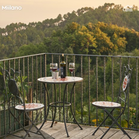 breakfast on the balcony