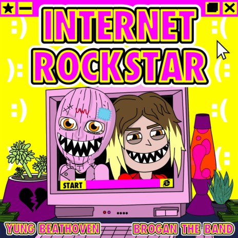 INTERNET ROCKSTAR ft. Brogan The Band | Boomplay Music