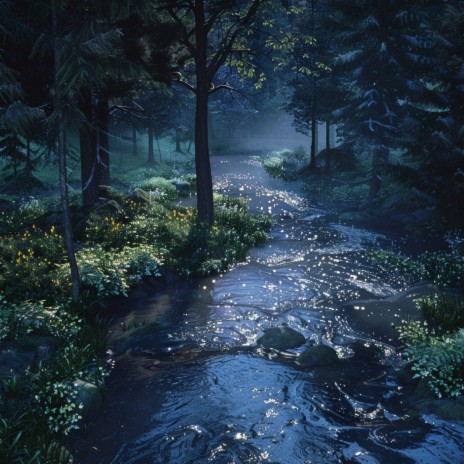 Peaceful Stream for Night's Embrace ft. Ultimate Waterflow & My ASMR Moments | Boomplay Music