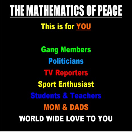 The Mathematics of Peace ONE | Boomplay Music