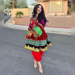 Pashto traditional outlet dress