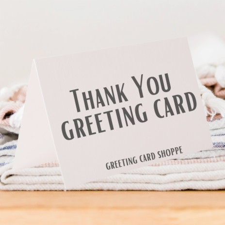 Thank You Greeting Card | Boomplay Music