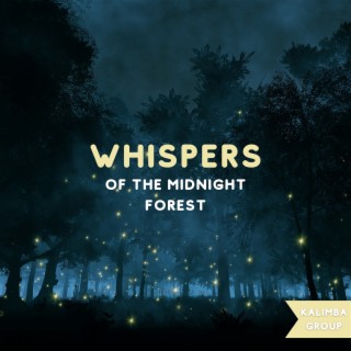 Whispers of the Midnight Forest: a Symphony of Crickets and Flowing Sounds