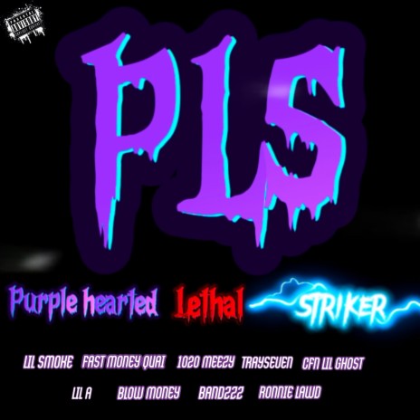 PLS ft. Lil Smoke, Fastmoney Quai, 1020Meezy, Tray seven & CFN Lil Ghost | Boomplay Music
