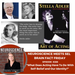 Brain Fact Friday on ”What Does Acting Have to Do With Self-Belief and Our Identity?”