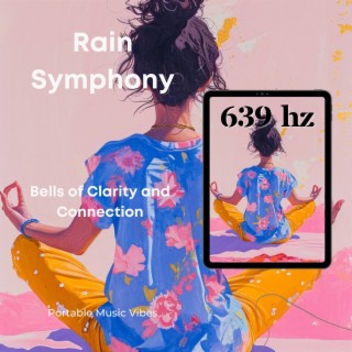 639 Hz Rain Symphony: Bells of Clarity and Connection