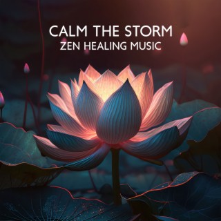 Calm The Storm: Zen Healing Music with Relaxing Sounds of Thunder & Rain to Reduce Stress, Anxiety, Quietten the Mind, Find Mental Balance, Spa, Yoga, Meditation