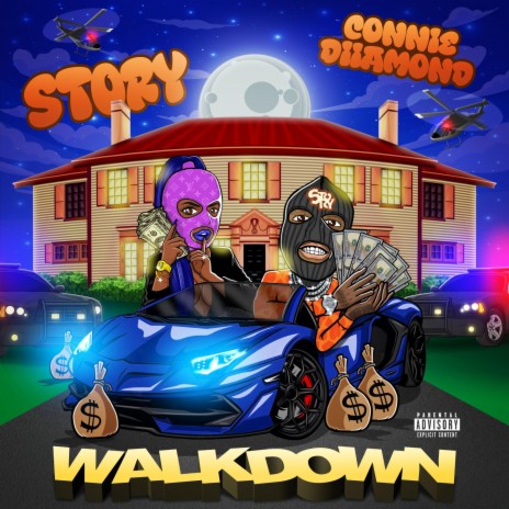 WALK DOWN ft. Connie Diiamond | Boomplay Music