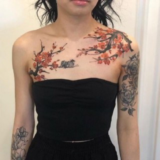 cherry blossom tattoos