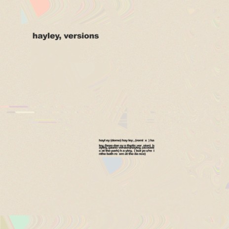 hayley, (brendan synthetic version)