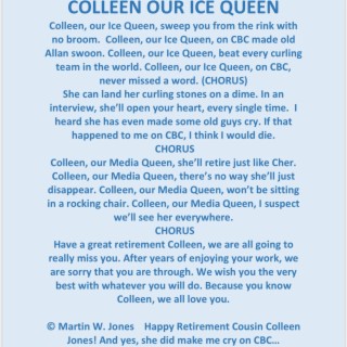 Colleen Our Ice Queen lyrics | Boomplay Music