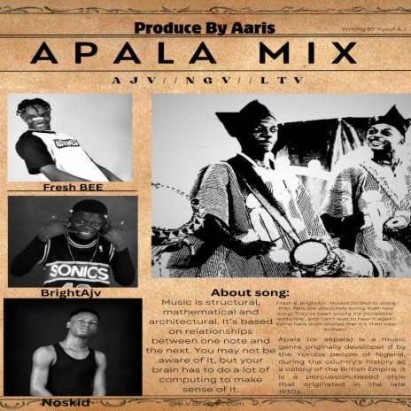 APALA MIX ft. Fresh bee & Noskid | Boomplay Music