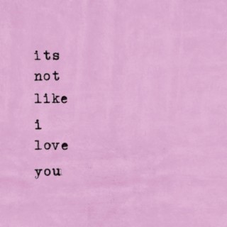 its not like i love you (Acoustic) ft. Melanie McGuirk lyrics | Boomplay Music