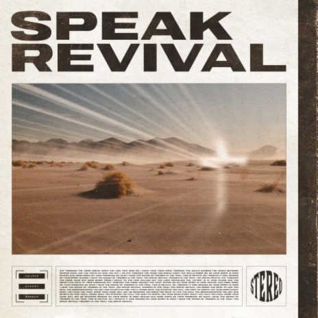 Speak Revival ft. Rudy Stoesz