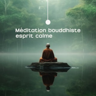 Méditation bouddhiste: esprit calme, méditation zen asiatique