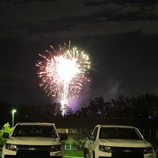 Fireworks in Parking Lots