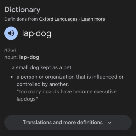 Lap Dog | Boomplay Music