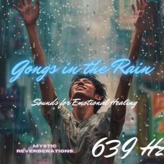639 Hz Gongs in the Rain: Sounds for Emotional Healing