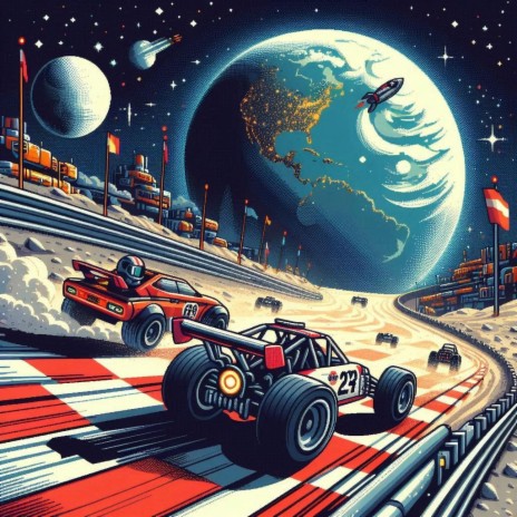 Race in the moon | Boomplay Music